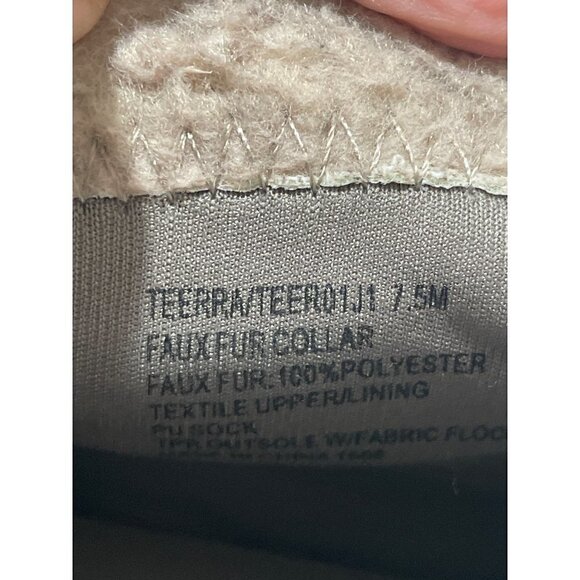 MADDEN GIRL WOMEN'S TEERRA LINED FAUX FUR WEDGE SIZE 7.5 BOOTIES CHUNKY SNEAKERS - Picture 7 of 7